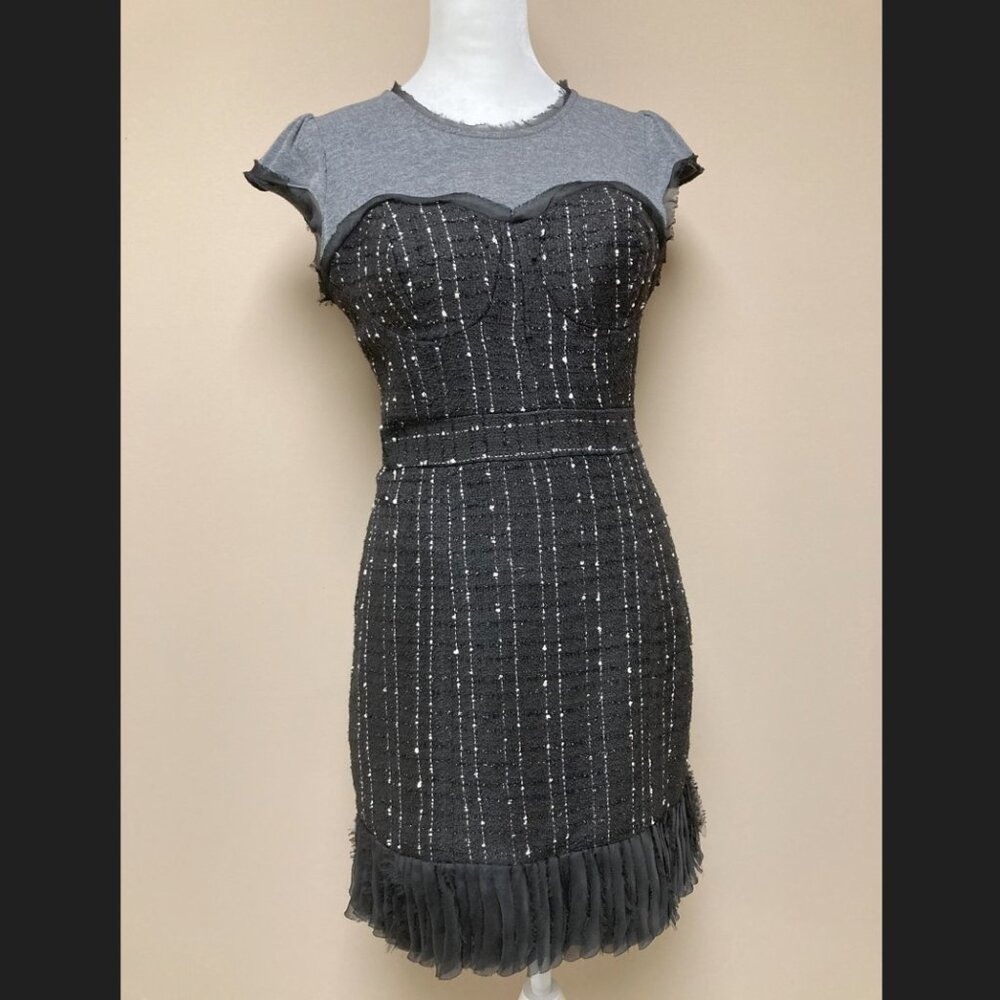 Twelve by Twelve Los Angeles, S, Black/Grey Dress